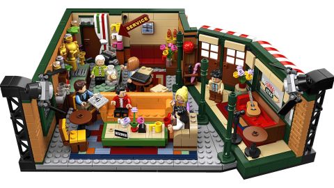 "Friends" fans will be able to recreate the Central Perk coffee shop with Legos.