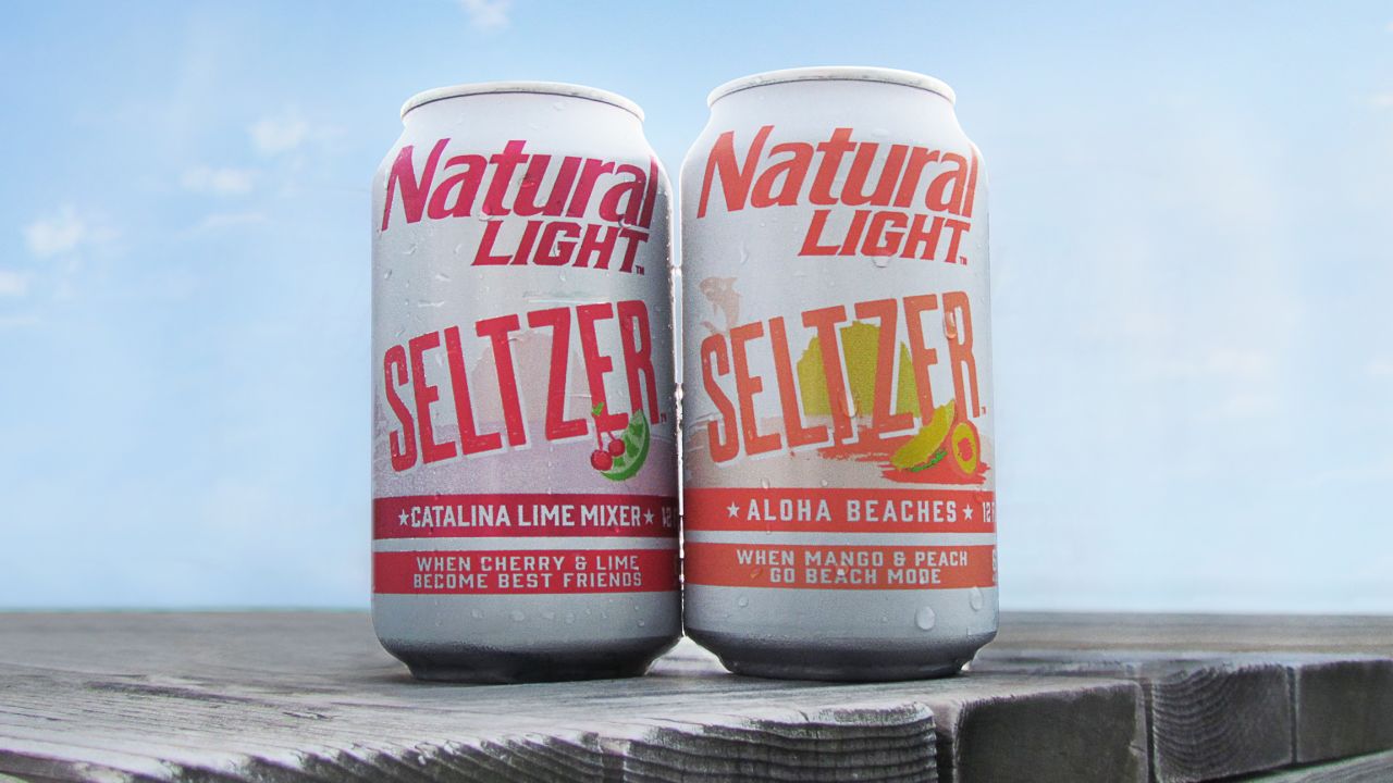 Natural Light Seltzer is rolling onto shelves this month. 
