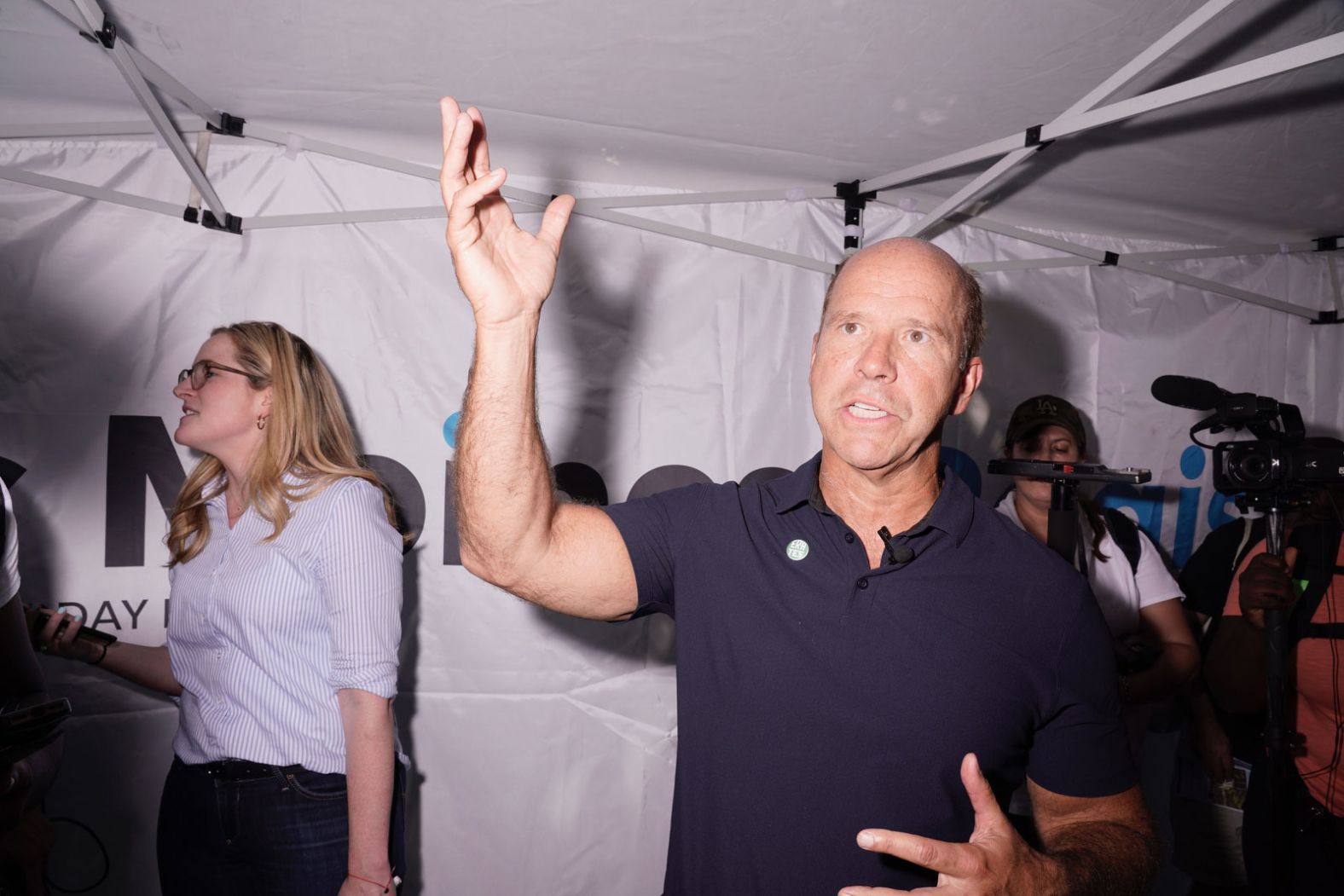 Delaney makes his third visit to the Iowa State Fair in August 2019.