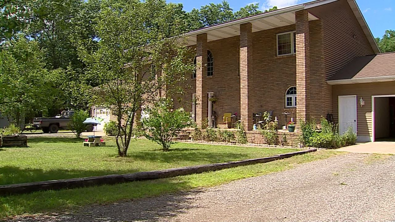 The house-hunting couple found KKK paraphernalia while touring the home
