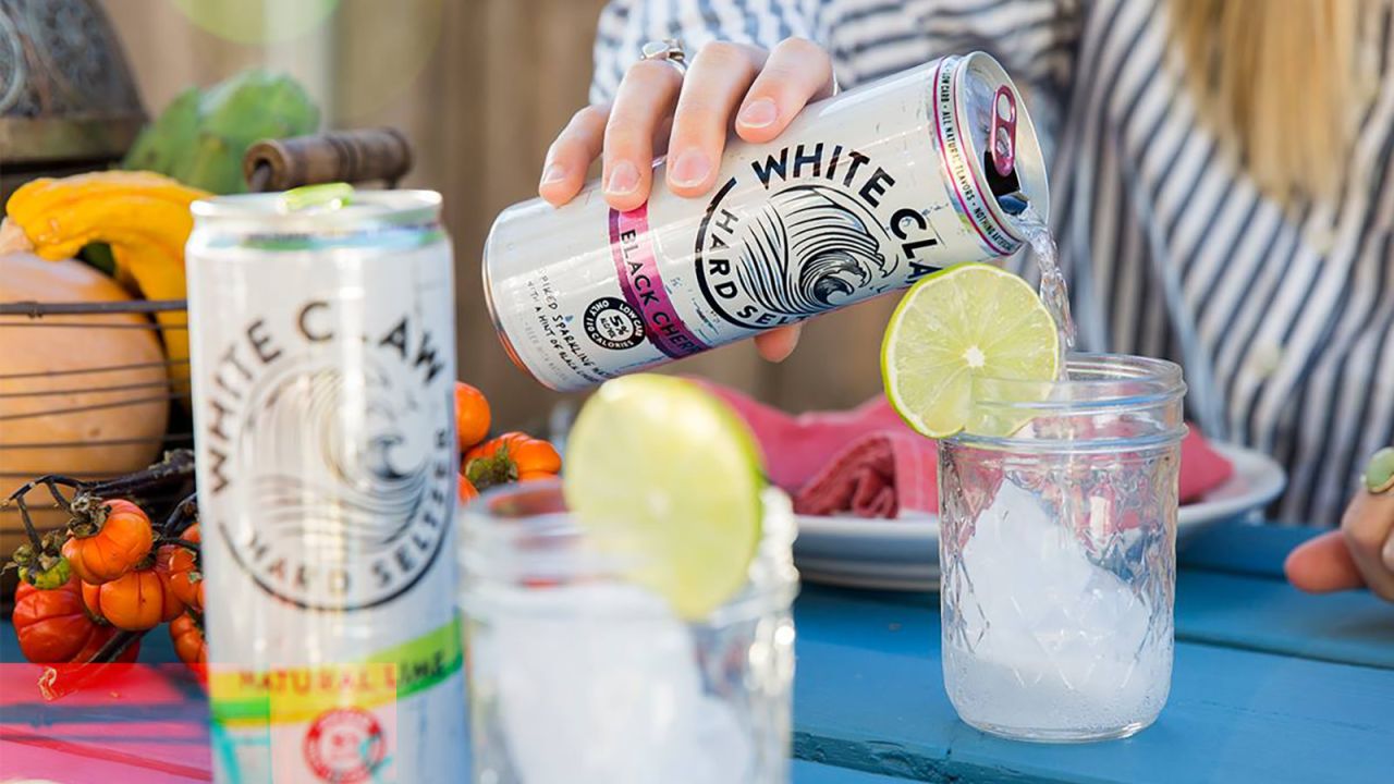 White Claw hard seltzer has been parodied and memed. 