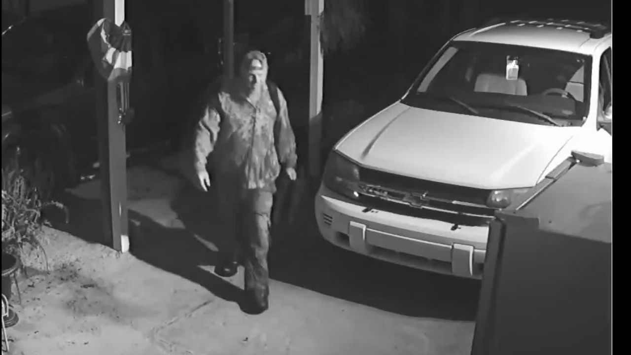 Surveillance shows Watson outside a Henning, Tennessee home. 