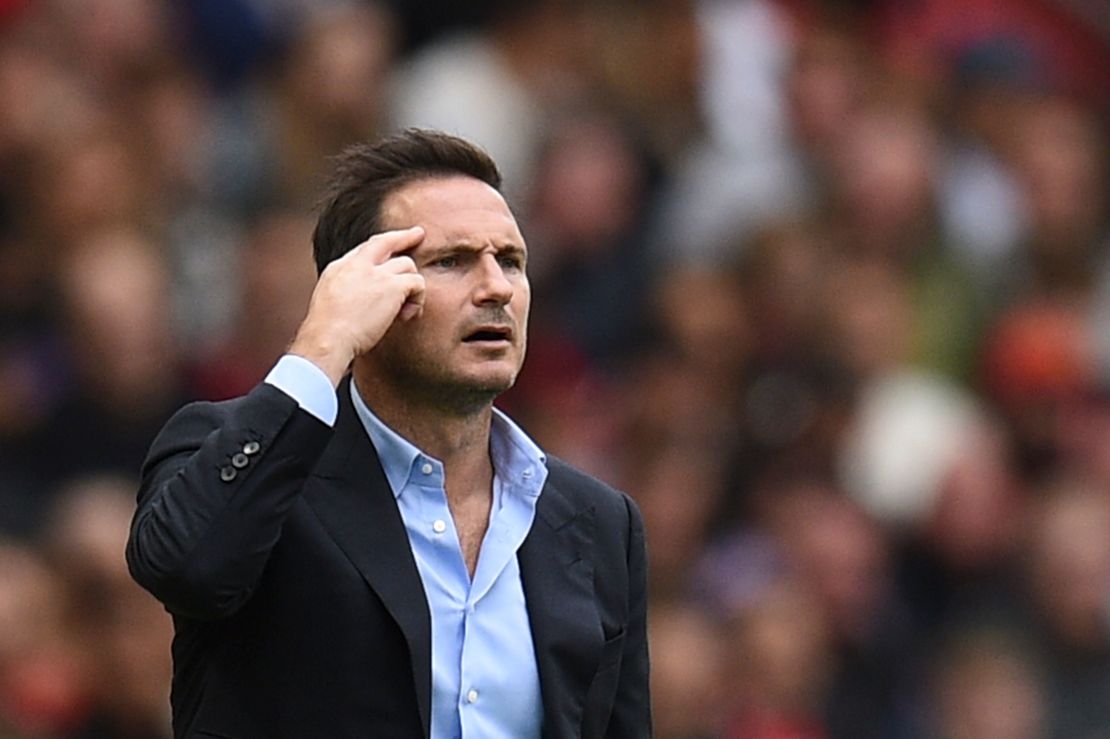 It was a testing opening day for Lampard and Chelsea. 