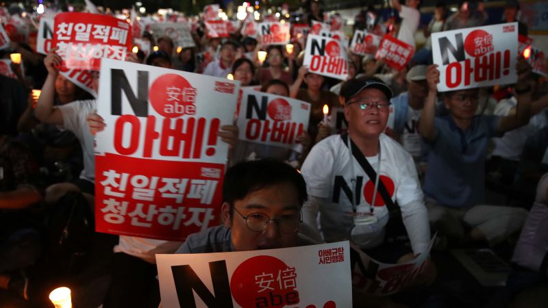 South Korea Japan Trade War Seoul Drops Japan As A Trusted Trading 
