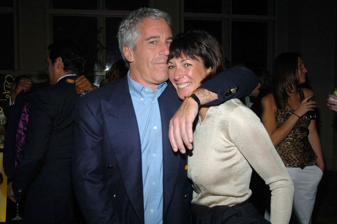 Jeffrey Epstein and Ghislaine Maxwell attend an event on March 15, 2005, in New York City.