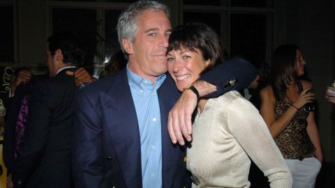 Jeffrey Epstein and Ghislaine Maxwell attend an event on March 15, 2005, in New York City.