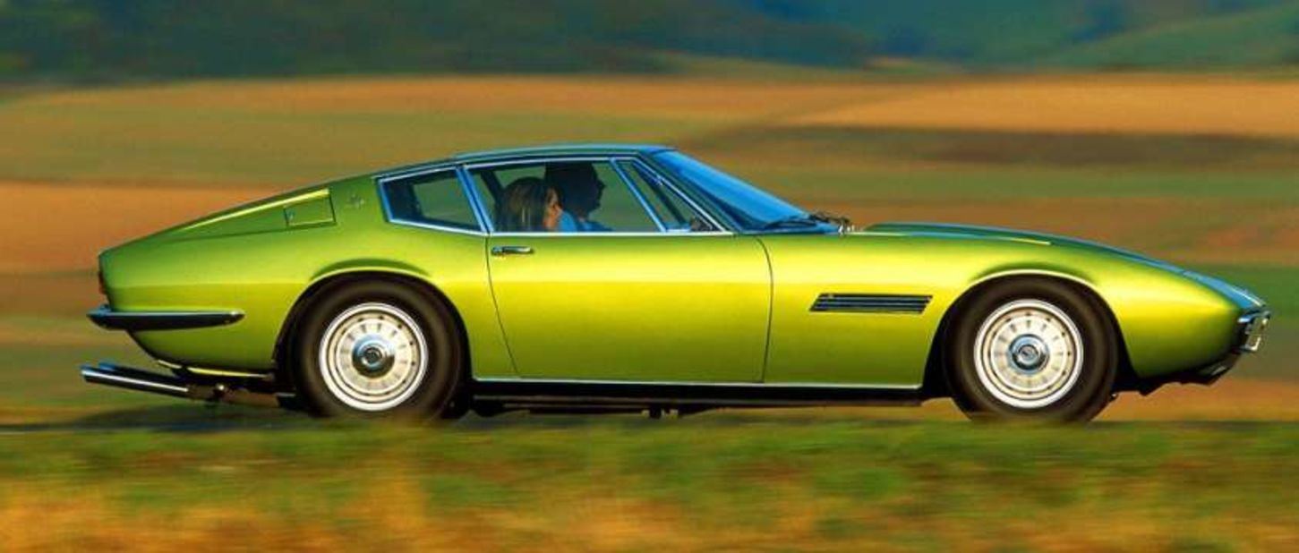 The original Ghibli debuted in 1966 and was one of the first cars Giugiaro designed for coachbuilder Ghia. It is very similar to the De Tomaso Mangusta, and both are considered to be among Giugiaro's finest designs.