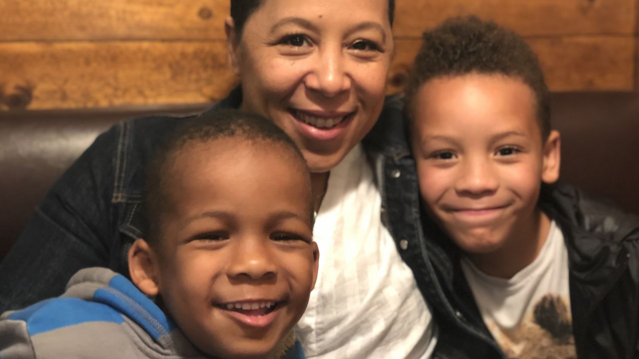 Katie Williams, a vice president at Mondelez International, said "weekends are precious" for spending time with her two young boys. 