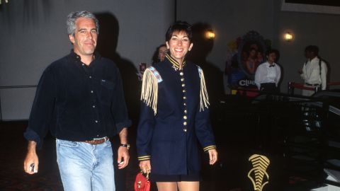 Jeffrey Epstein and Ghislaine Maxwell in 1995