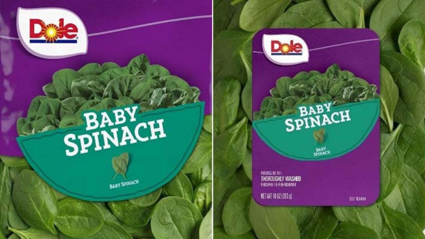 dole baby spinach recall