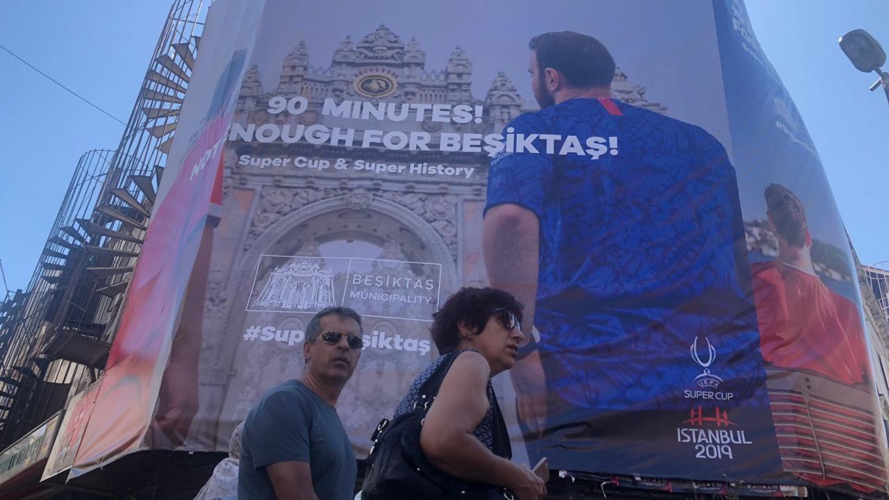 Istanbul is ready to host the UEFA Super Cup final.