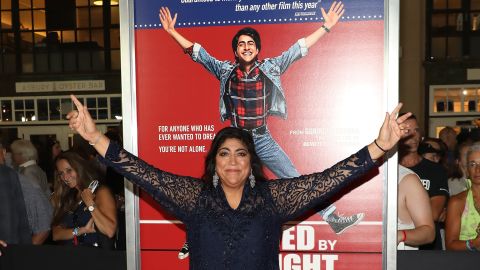 Gurinder Chadha at the premiere of 'Blinded by the Light.' (Photo by Taylor Hill/Getty Images)