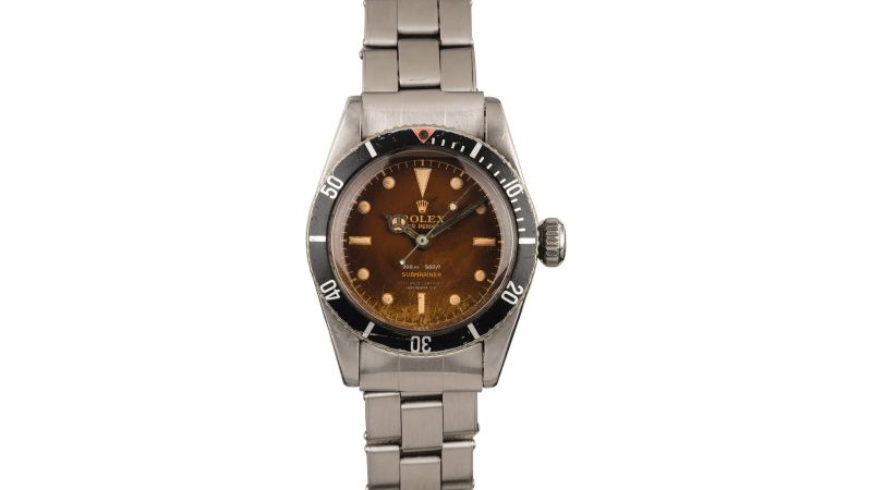 James bond rolex auction sale