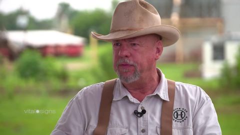 Farmer Will Harris rears 3,000 cattle on his organic farm in Bluffton, Georgia,