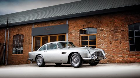 This Aston Martin DB5 has a full array of James Bond gadgets.