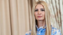 Ivanka Trump, Senior White House Advisor, attends the release of the 2019 Trafficking in Persons Report at the State Department in Washington, DC, June 20, 2019. - The US on Thursday added Saudi Arabia and Cuba to its blacklist of countries that are not doing enough to fight human trafficking, a designation that could bring sanctions. In an annual report, the State Department faulted ally Saudi Arabia for rampant violations among foreign laborers and accused adversary Cuba of trafficking through its program of sending doctors overseas. (Photo by SAUL LOEB / AFP)        (Photo credit should read SAUL LOEB/AFP/Getty Images)