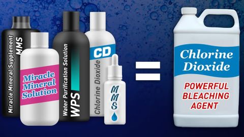 The FDA warns against using sodium chlorite products.
