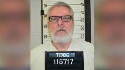 This booking photo released by the Tennessee Department of Corrections shows Stephen West.   West has made a last minute request to be put to death in the electric chair instead of dying by lethal injection. The state Department of Correction on Wednesday, Aug. 14, 2019 confirmed  West made the request ahead of his Thursday execution. He previously opted against selecting a preference, which would have resulted in lethal injection.