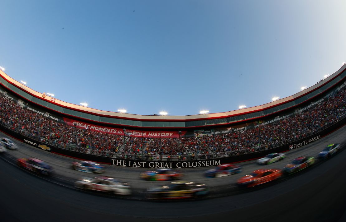 The Monster Energy NASCAR Cup Series at Bristol Motor Speedway.
