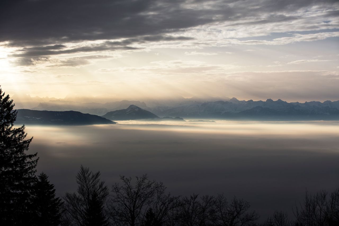 <strong>La Mainaz, Gex, France: </strong>Mountain views are epic from the Franco-Swiss border, and La Mainaz in Gex provides an exceptional perch.