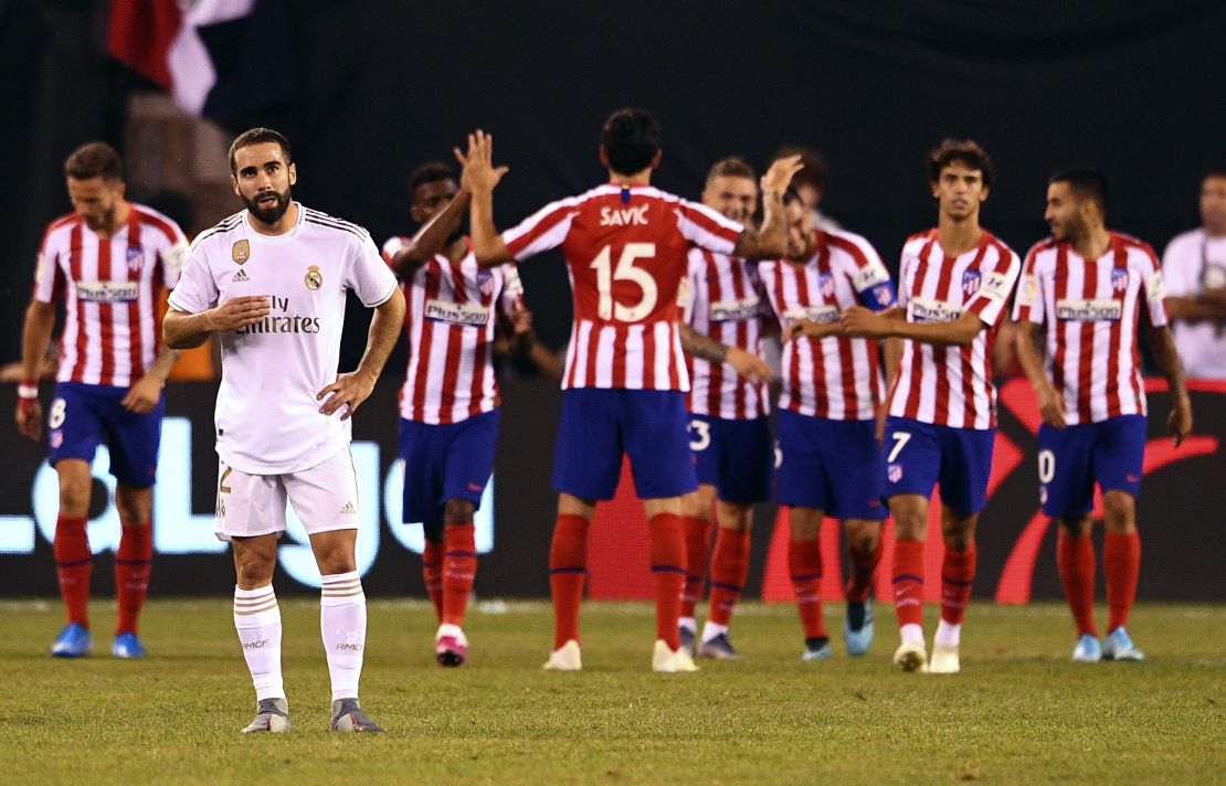 Real Madrid was hammered 7-3 by rival Atletico in preseason.