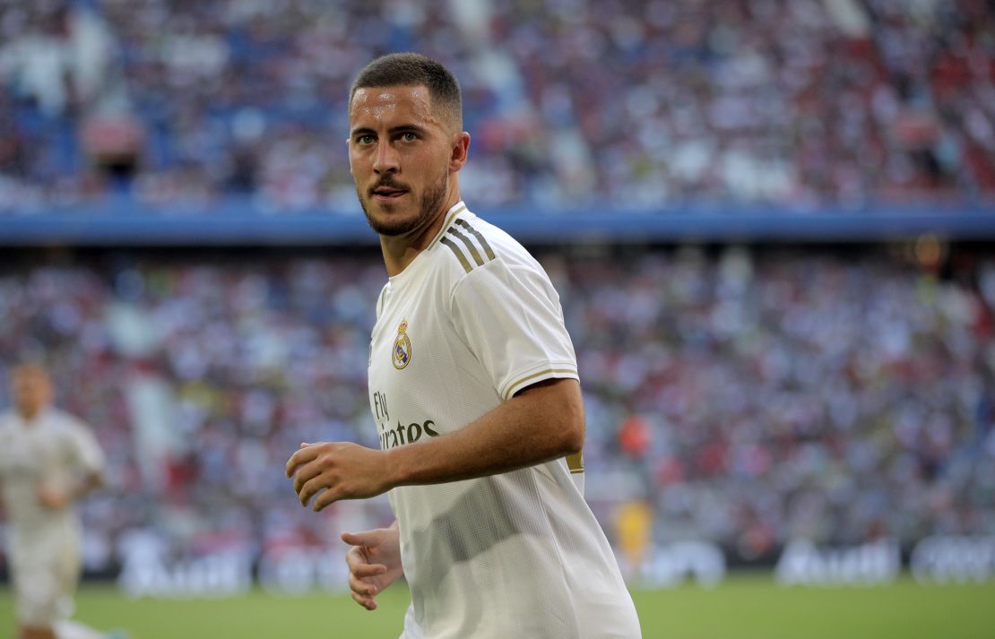Real Madrid will be without the injured Eden Hazard for the first La Liga match of the season.