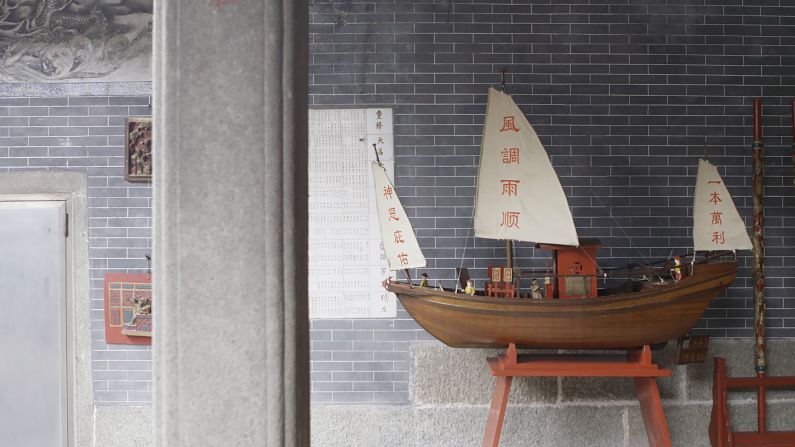 Each miniature is an exact replica of its large-scale counterpart. 