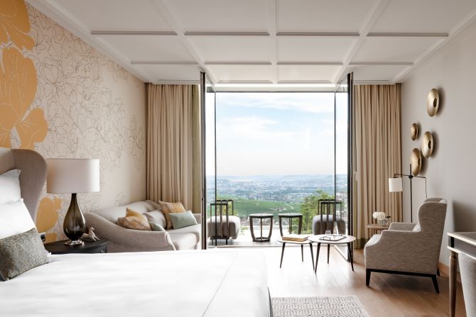 <strong>Royal Champagne Hotel and Spa, Champillon, France:</strong> The rolling vineyards of France's Champagne region provide the perfect backdrop for the Royal Champagne Hotel and Spa.