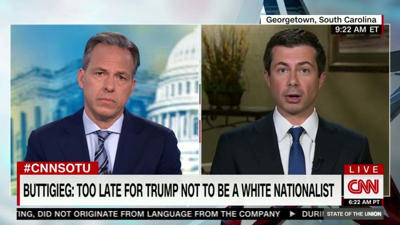 Buttigieg: Voting for Trump is ‘looking the other way on racism’ | CNN ...