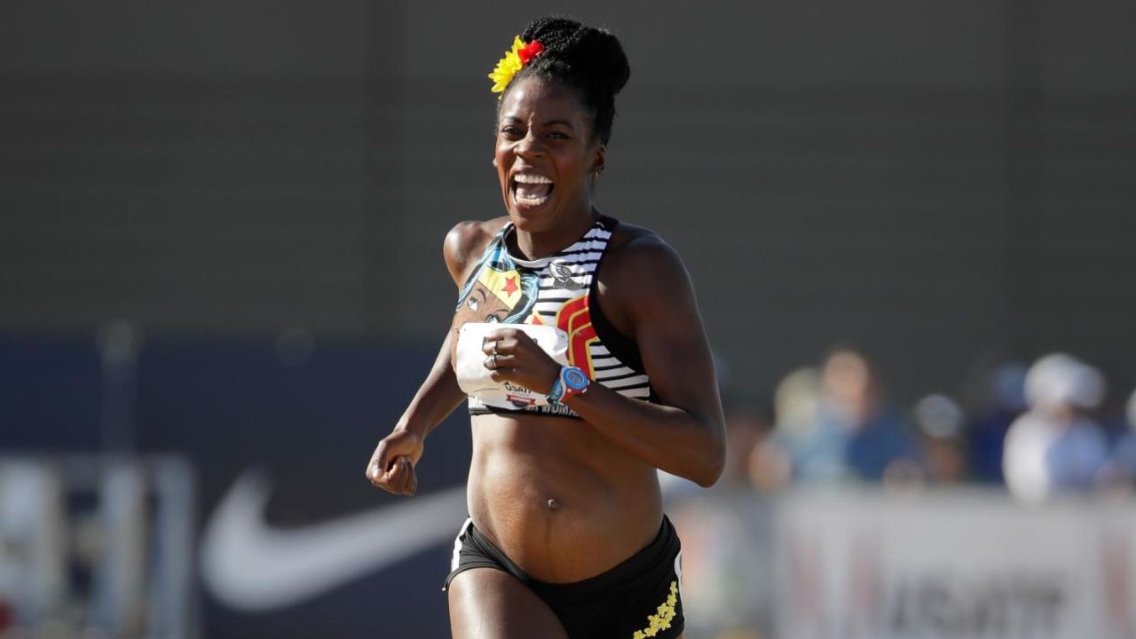 Runner Alysia Montano criticized Nike's maternity policies.  