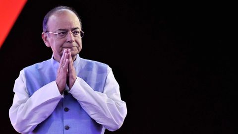 Jaitley took charge of India's economy in 2014. 