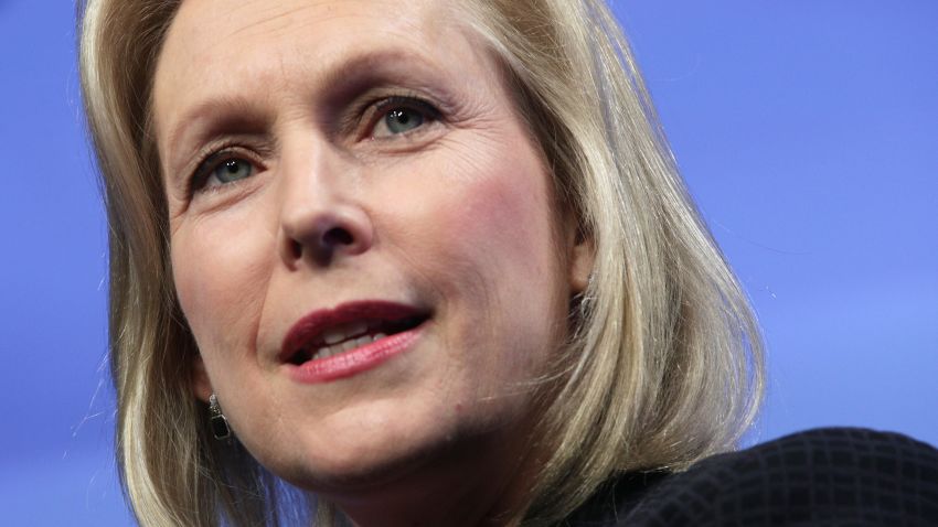 Democratic presidential candidate U.S. Sen. Kirsten Gillibrand (D-NY) speaks during a Washington Post Live 2020 Candidates series event August 19, 2019 in Washington, DC. (Alex Wong/Getty Images)