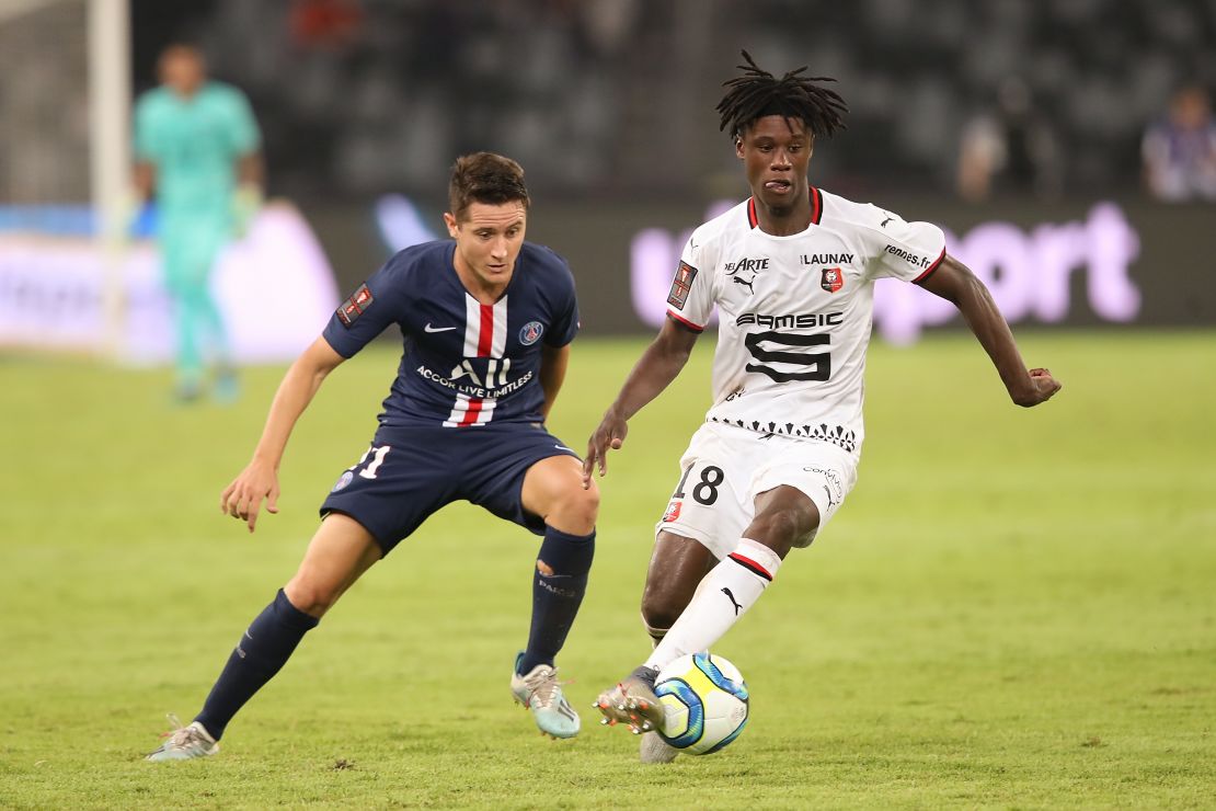 Camavinga has already starred against PSG once this season in the Champions Cup defeat.