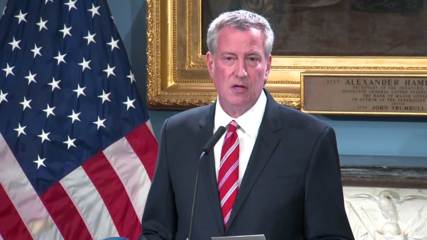 Mayor Bill de Blasio 08192019
