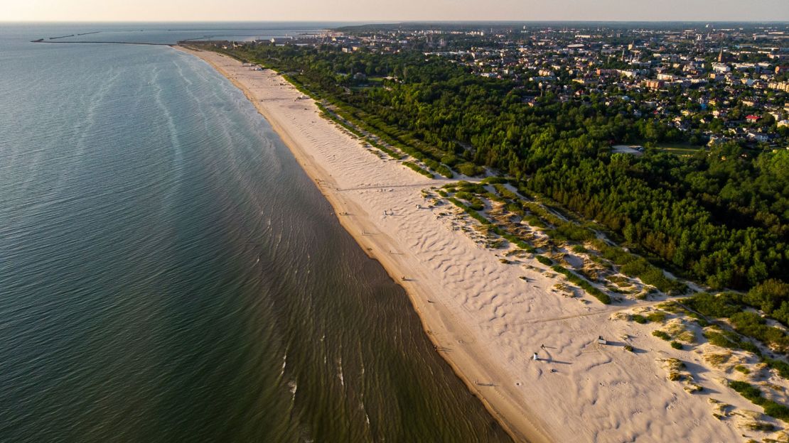 Liepāja is home to some of the most beautiful beaches in the country.