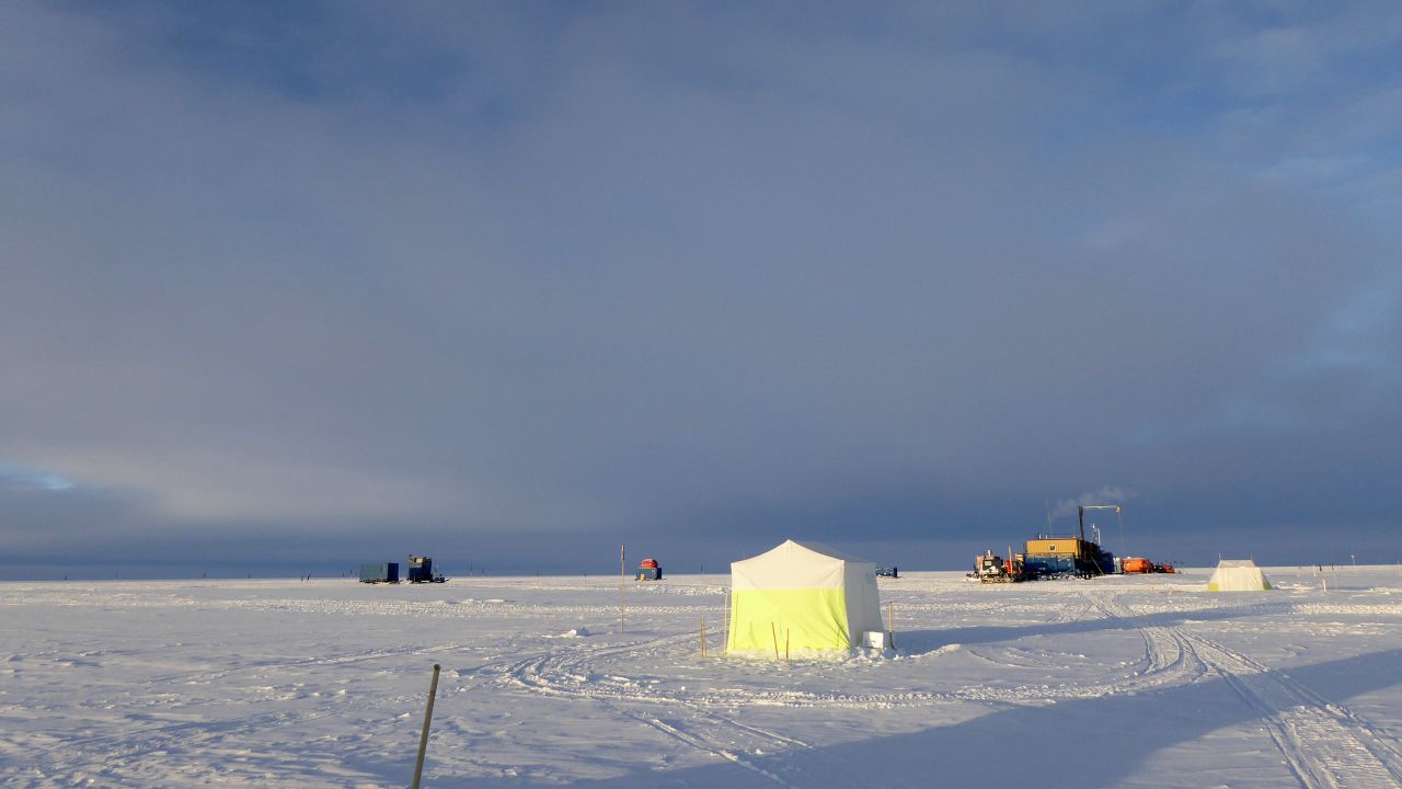 Researchers took about 1,100 pounds of snow from Antarctica and tested it for space dust.