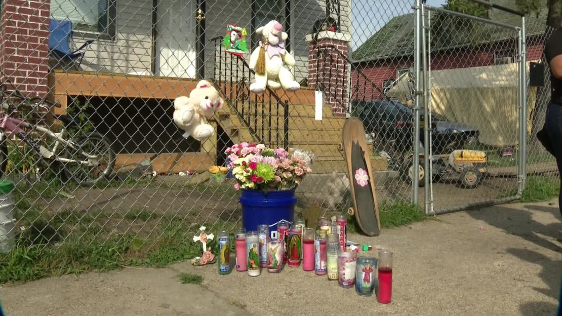 A memorial to Emma has been placed her neighborhood.