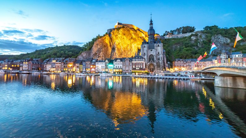 <strong>Dinant, Belgium:</strong> The Walloon town of Dinant sits on the banks of Belgium's River Meuse, around 90 kilometers southeast of Brussels. It's the birthplace of Adolphe Sax, inventor of the saxophone. 