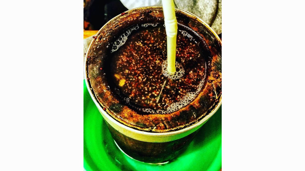 Tongba, common in Nepal, is made by fermenting whole grain millet.
