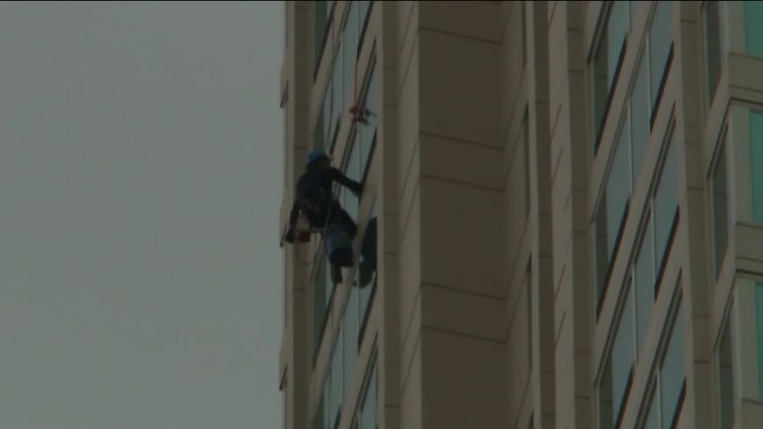 window washer rescue