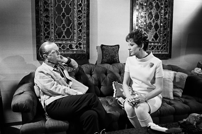 Walters interviews writer Truman Capote for the "Today" show in 1967.