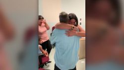 homeless man reunites with family