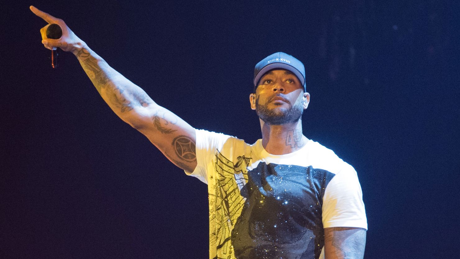 Booba is one of France's best-known rappers.