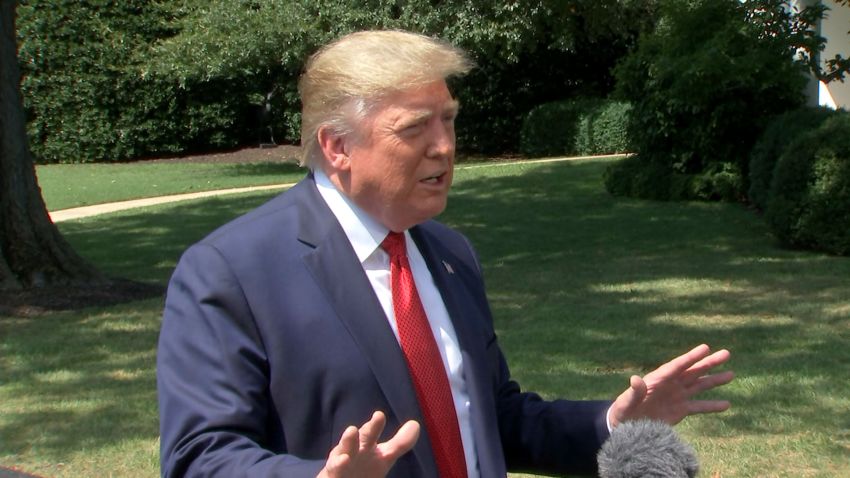 president trump denmark PM response press pool 082119