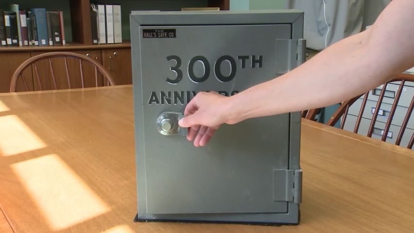 A New Hampshire town is surprised when they open a 50-year-old time capsule and find nothing inside.