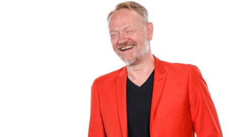 Actor Jared Harris, seen here at 'The IMDb Show' in June 2019, spoke with CNN about his career, 'Chernobyl' and the art of making his own future.
