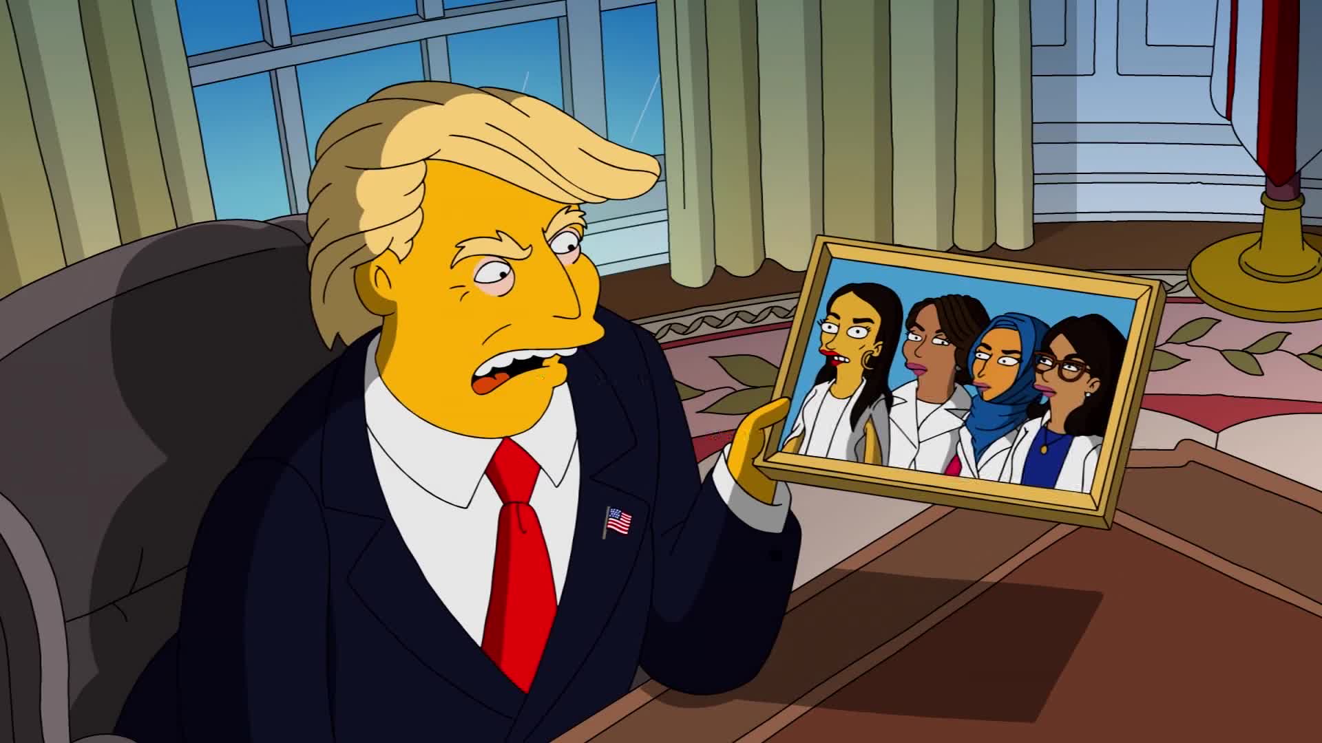 The Simpsons' troll President Trump | CNN