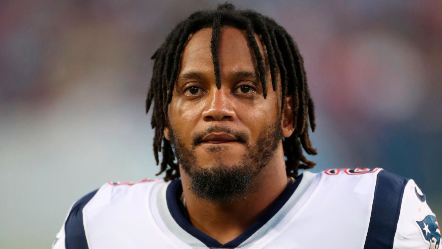 Patriots defensive back Patrick Chung during a game against the Tennessee Titans.