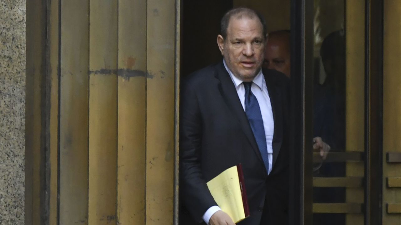 Harvey Weinstein appears in New York Supreme Court in July.