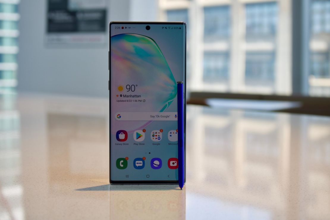 Samsung Galaxy Note10 review -  tests
